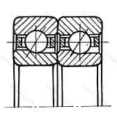 Модификация подшипника 4-576205Е1 размер 25x52x30 от производителя  ГПЗ-4