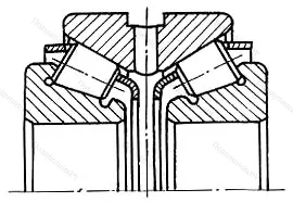 Модификация подшипника 57707АУ размер 35x80x57 ГПЗ-9 от производителя  ГПЗ-9