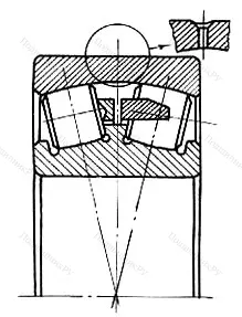 Подшипник  3003118 размер 90x140x37 от производителя  BBC