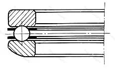 Подшипник  53414 (28414) размер 70x150x63,6 от производителя  SKF