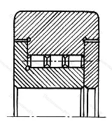Подшипник  352701 размер 12x40x8,8 от производителя  ГПЗ-3