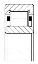 Подшипник  32202 (NU 202) размер 15x35x11 от производителя  ГПЗ-4