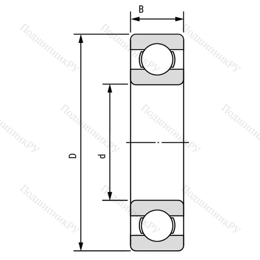 Подшипник  640 размер 1,2x4x2,05