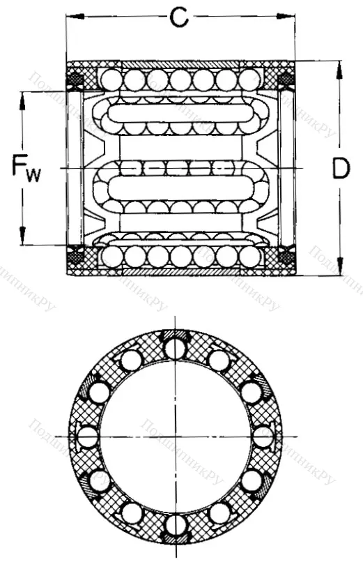Подшипник LBBR 10-2LS в Архангельске
