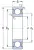 Однорядный шариковый подшипник 6312 2RS 1/HC 5C 3WT от производителя  SKF Однорядный шариковый подшипник 6312 2RS 1/HC 5C 3WT от производителя  SKF