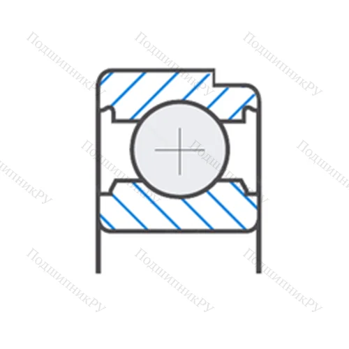 Подшипник шариковый радиальный 83C 072C-SH 2-9TCS 36