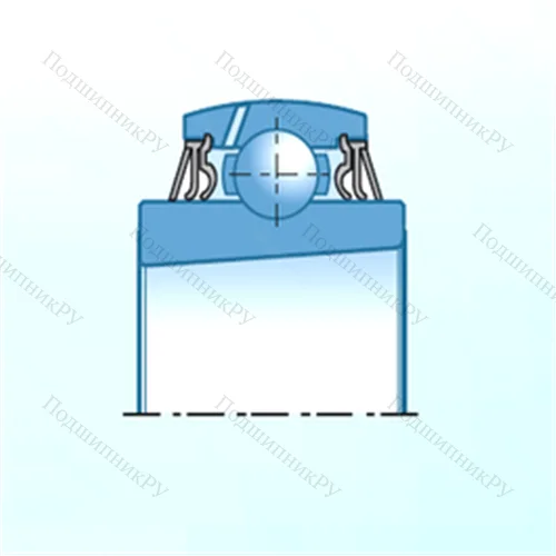 Подшипник шариковый радиальный UK 326G 2H