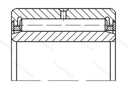 Подшипник  4344864 размер 320x400x80 от производителя  ГПЗ-13