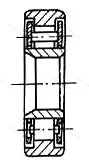Модификация подшипника 852903 размер 18x52x15 ГПЗ-10 от производителя  ГПЗ-10