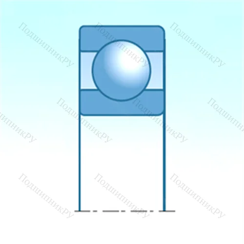 Подшипник шариковый радиальный WC 87013 от производителя  NTN