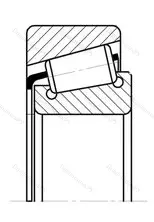 Модификация подшипника 6-7516А размер 80x140x35,25 ГПЗ-9 от производителя  ГПЗ-9