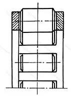 Подшипник  822704 размер 22x26x5,8 от производителя  ГПЗ-13