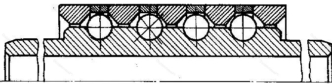 Модификация подшипника 106901К размер 14x45x75