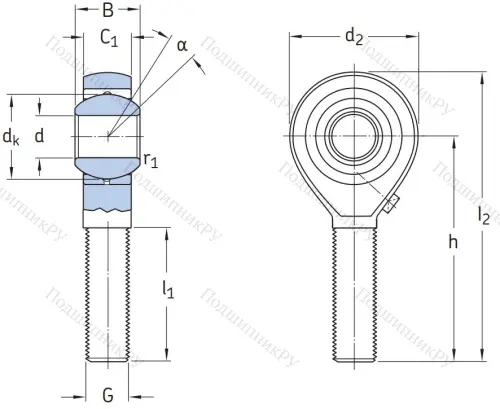 Шарнирная головка POS 12 L в Архангельске