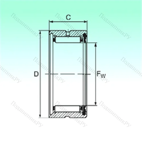 Подшипник игольчатый радиальный RNA 4905 RS от производителя  NBS
