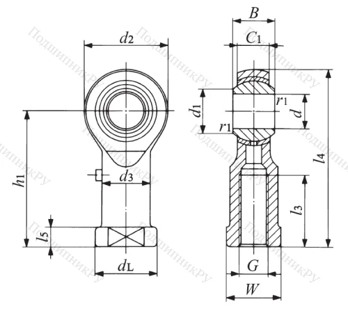 Шарнирная головка PHS 18 A в Архангельске
