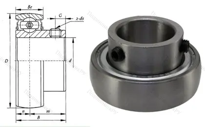 Корпусный подшипник SB 206 в Архангельске