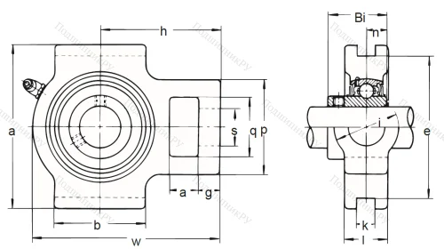 Подшипниковый корпус T 209 ASAHI в Архангельске