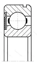 Подшипник  150102 (6002-ZN) размер 15x32x9