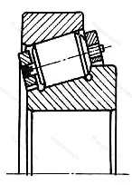 Модификация подшипника 77/560М размер 560x820x140 от производителя  ГПЗ-9