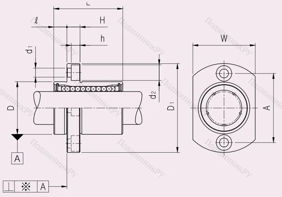 Подшипник LMH 13 UU в Архангельске