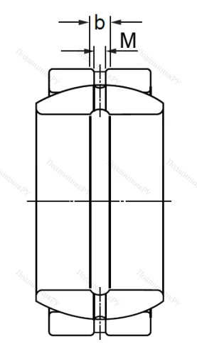 Шарнирный подшипник GE 100 ES в Архангельске