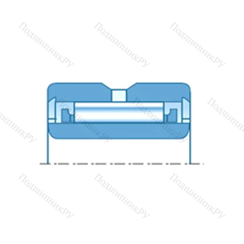Подшипник игольчатый радиальный NK 40/20R+IR 35X 40X 20 от производителя  NTN