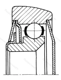 Подшипник  260705 размер 25x75x28,8