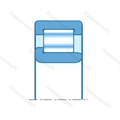 Подшипник роликовый радиальный NJ 2207