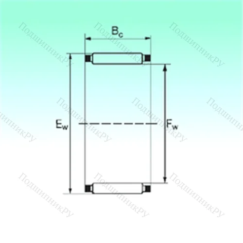 Подшипник игольчатый радиальный K 32x37x13 от производителя  NBS