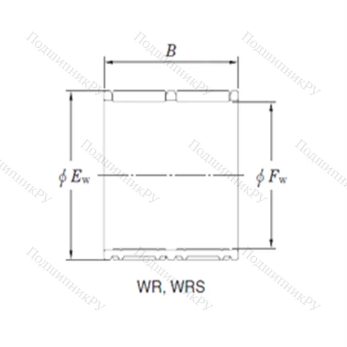 Подшипник игольчатый радиальный 26WR 3124-2 от производителя  KOYO Подшипник игольчатый радиальный 26WR 3124-2 от производителя  KOYO