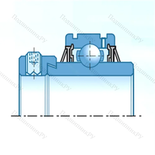 Подшипник шариковый радиальный UELS 313D 1N