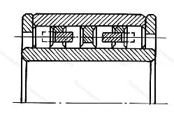 Модификация подшипника 6462138КУ размер 190x290x90 от производителя  ЕПК