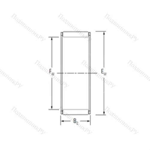 Подшипник игольчатый радиальный K 60X 65X 27FH от производителя  KOYO
