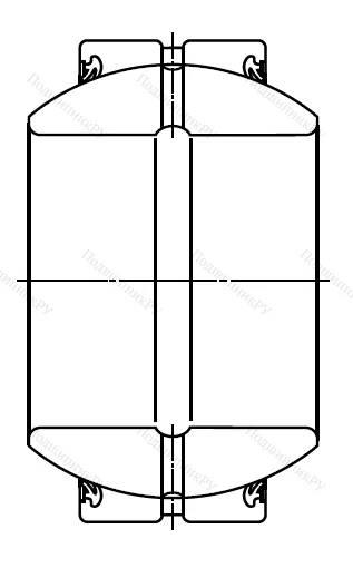 Шарнирный подшипник GEH 70 ES 2RS в Архангельске