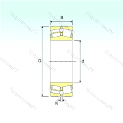 Подшипник роликовый радиальный самоцентрирующийся 22240