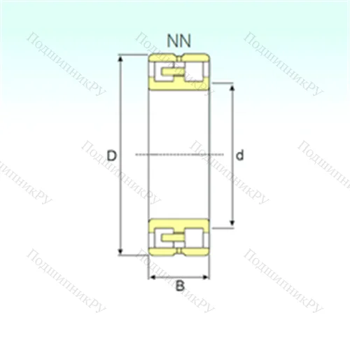 Подшипник роликовый радиальный NN 3032 K/SPW 33