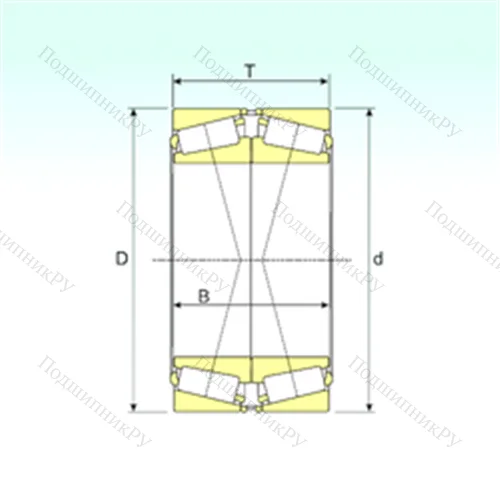Подшипник роликовый радиально-упорный 31320XJ/DF