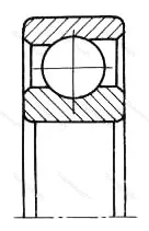 Модификация подшипника 70-710218Т5 размер 90x160x30 от производителя  ГПЗ-8