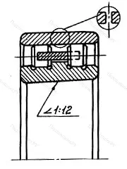Подшипник NN 3032K/SP размер 160x240x60 от производителя  SKF