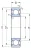 Однорядный шариковый подшипник 6202 2RSH/C 3 от производителя  SKF