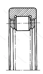 Подшипник  292108 размер 47x68x15