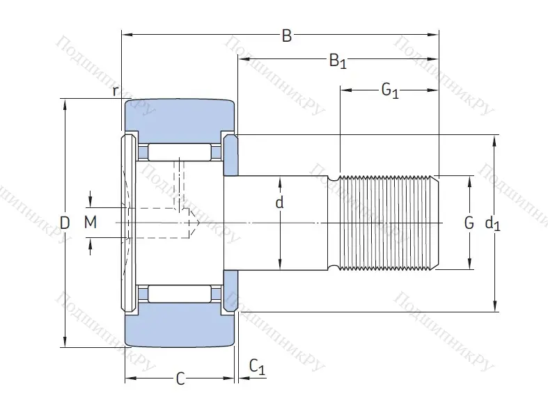Подшипник KR 30 PP A от производителя  SKF