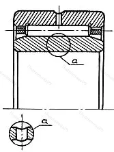 Модификация подшипника 4244904 размер 20x37x17
