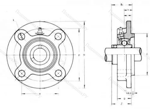 Подшипниковый корпус FC 215 ASAHI в Архангельске