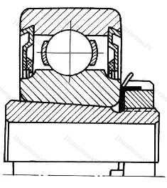Модификация подшипника 6-380706А размер 30x85x23/35 от производителя  ГПЗ-23