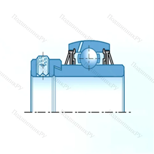 Подшипник шариковый радиальный UEL 308D 1
