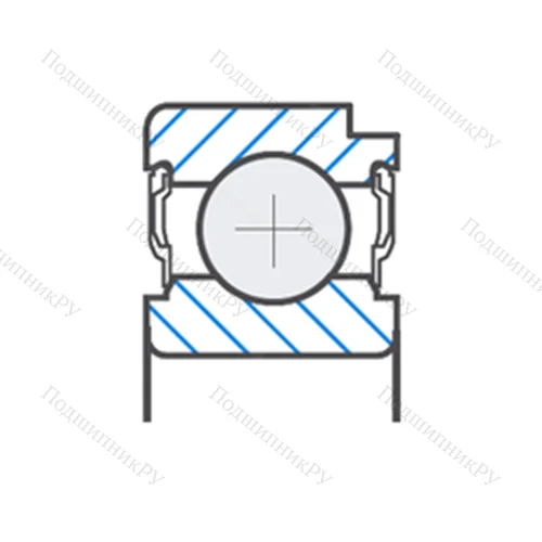 Подшипник шариковый радиальный 35TM 11A 3E