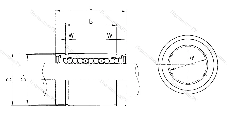 Подшипник LM 20 UU в Архангельске