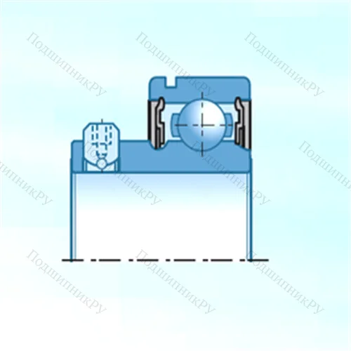 Подшипник шариковый радиальный ASS 207N